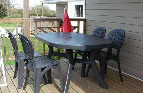 Saint-Boil House | Mobile home with terrace for 4 people