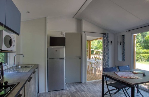 Grolejac House | Mobile home with terrace, 2 bedrooms