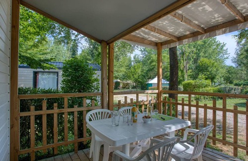 Grolejac House | Mobile home with terrace, 2 bedrooms