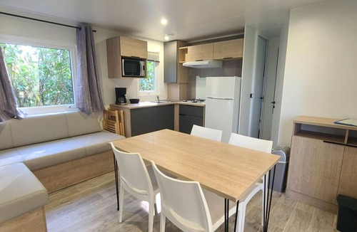 La Douze House | Mobile Home with Terrace for 6 People