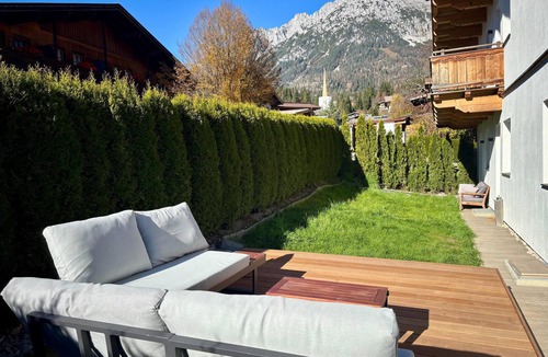 Scheffau am Wilden Kaiser Apartment | Modern Opal apartment, large south-facing terrace with views of the Wilder Kaiser ski world