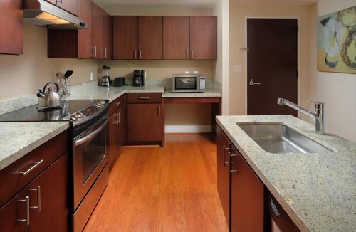 George Washington University Apartment | Modern 1BR Condo | Spacious + Bright | Min to Metro | by GLS
