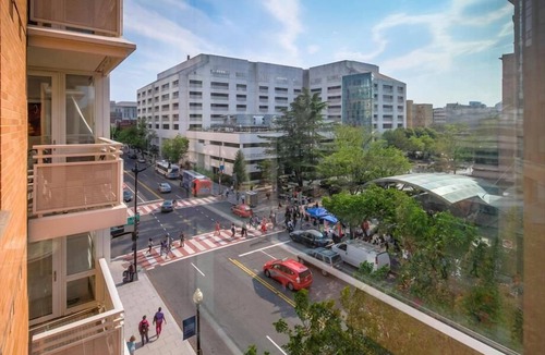 George Washington University Apartment | Modern 1BR Condo | Spacious + Bright | Min to Metro | by GLS