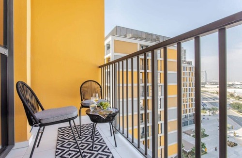 Dubai Production City Apartment | Modern 1BR w/Community Views in Noor 3 Midtown!