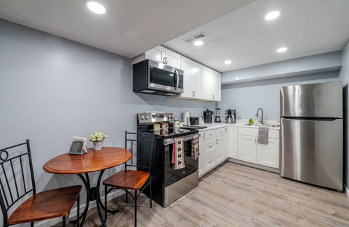Derry Apartment | Modern 2-bedroom 1 bathroom apartment with private entrance and fitness room.
