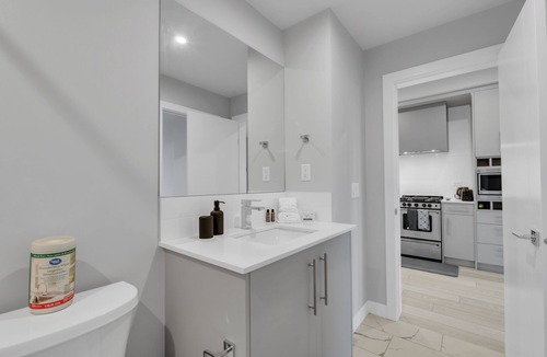 West Springs Condo | Modern 2BR Suite with Underground Parking in SW Calgary