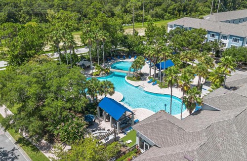 Westchase Apartment | Modern 2BR2BA King Bed Pool, Gym #6