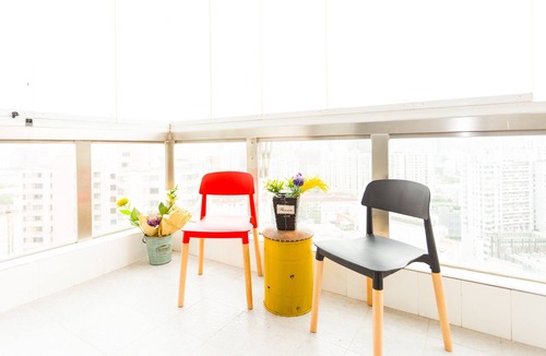 Jing'an Apartment | Modern @3BDRS with great view of Shanghai