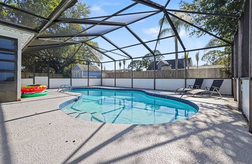 Palm Bay House | Modern 3Br/2Ba Pool Oasis - Near I-95 & Shops