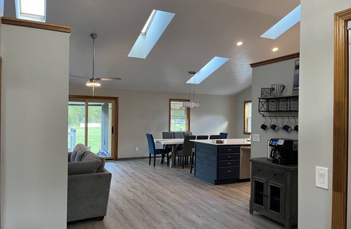 Bath House | Modern 4 bedroom/3 bath home in Finger Lakes and wine country