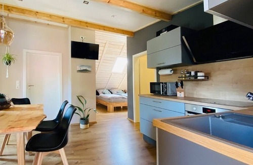 Wunsiedel Apartment | Modern 5-star loft-style vacation apartment "Schneeberg"