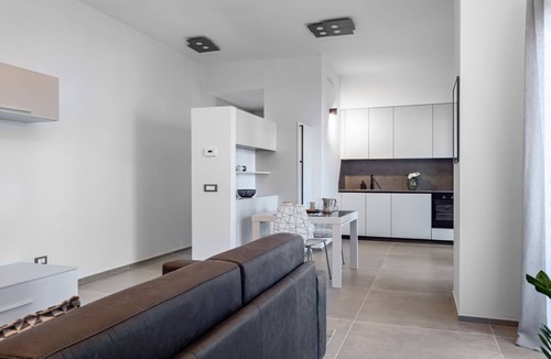 Lecce Apartment | Modern 60 sqm apartment, ideal for 2 people, equipped with every comfort and located in an enviable position, outside the Restricted Traffic Zone but a few steps from the historic centre: 12m walk from Porta S.Biagio, the ideal access point for visiting