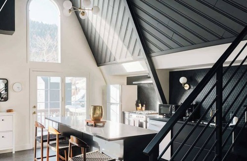Evergreen House | Modern A-Frame | Mountain Views | Evergreen