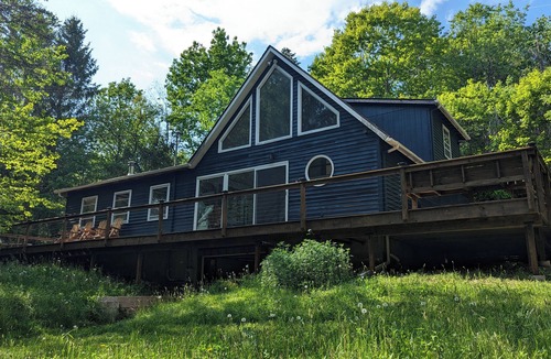 Town of Colchester Ski Chalet | Modern A-Frame Oasis in the Catskills Forest
