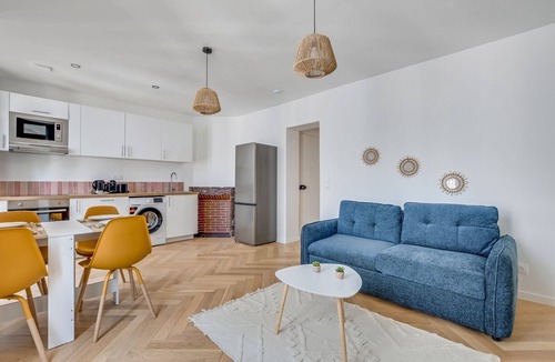 Quartier de la Chapelle Apartment | Modern Apartment - 1br/4p - 18 Arrd