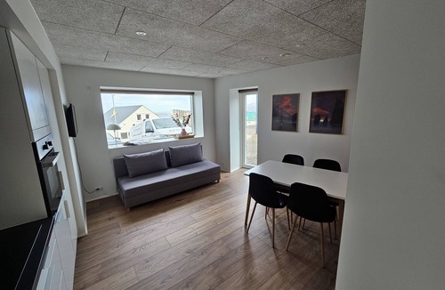Streymoy Apartment | Modern Apartment Overlooking Tórshavn Skyline