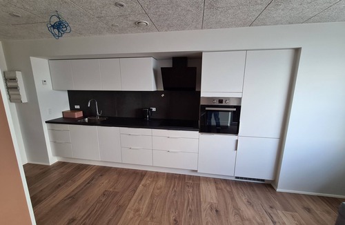 Streymoy Apartment | Modern Apartment Overlooking Tórshavn Skyline