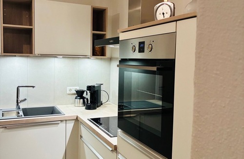 Platten Apartment | Modern apartment "Rebennah" kitchen, top connection for vacation & work