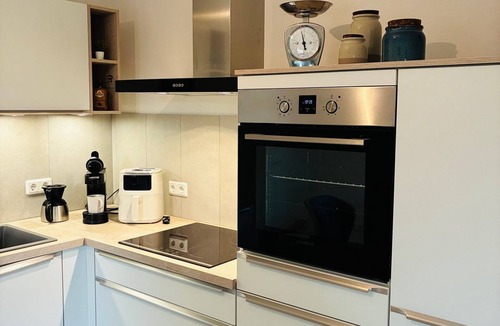 Platten Apartment | Modern apartment "Rebennah" kitchen, top connection for vacation & work