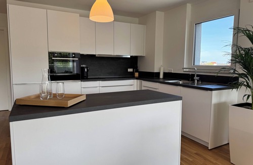 Heilbronn Apartment | Modern apartment with large roof terrace directly on the Neckar