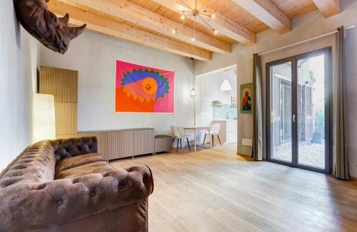 Prenestino-Labicano Apartment | Modern Apartment with Private Garden Courtyard