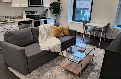 Cultural District Apartment | Modern Apt Downtown Near PPG Arena & Park