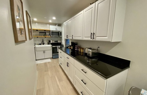 Cherrydale Apartment | Modern Basement 1 King Bed with No Stairs