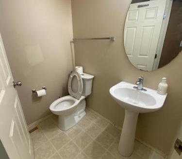 West Edmonton House | Modern Basement Suit west side with Room 4