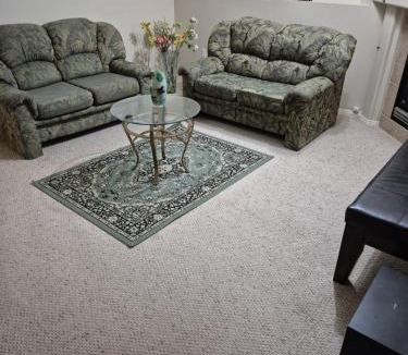 West Edmonton House | Modern Basement Suit west side with Room 4