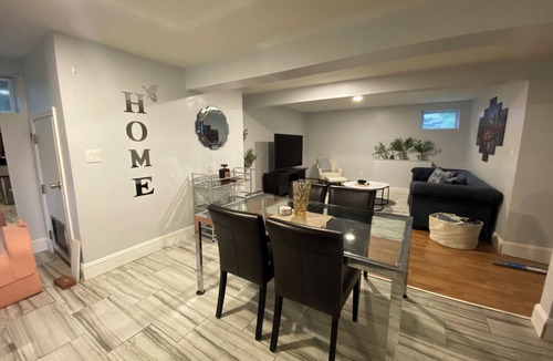 Readville House | Modern basement unit on 1+ acre with HUGE backyard