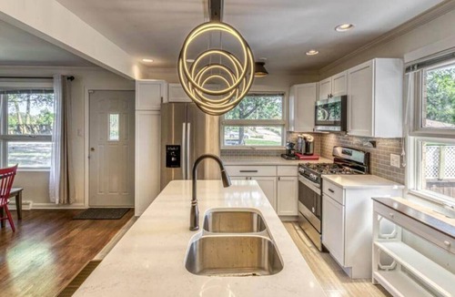 Miller Beach House | Modern Beach Bungalow, Hot tub, Firepit, Foosball, IN Dunes Nat`l Park