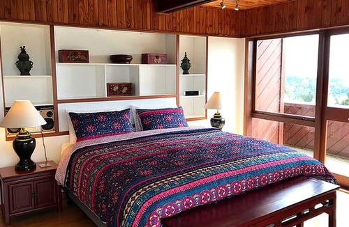 Waiatarua House | Modern Bed and Breakfast in Tropical Setting near Lion Rock on North Island