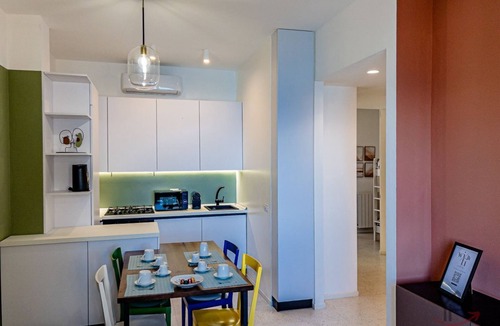 Cogoleto Apartment | [Modern Blue Horizon] Beaches 200m A/C SmartTV