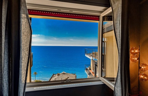 Cogoleto Apartment | [Modern Blue Horizon] Beaches 200m A/C SmartTV