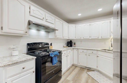 Bentonville House | Modern Boho Duplex with Private Pool and Access to World-Class Bike Trails