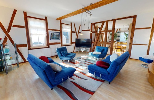 Sonneberg Apartment | Modern, bright 115sqm apartment with a fantastic view over Sonneb.Thüringen