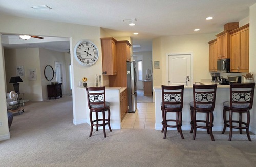 North Port Villa | Modern Bright Contemporary Design 2,400 SF of comfort with Salt Pool & Spa, WiFi