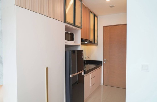 Semanggi Apartment | Modern Brown Toned Studio At Ciputra World 2 Apartment