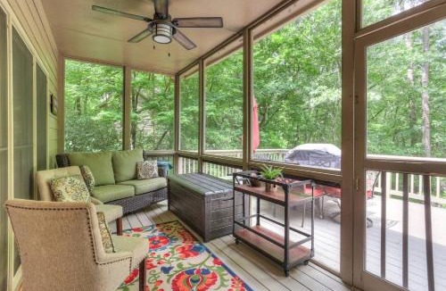 Big Canoe House | Modern Cabin-Big Canoe-Waterfalls-View-Game-Room-Dog Fence