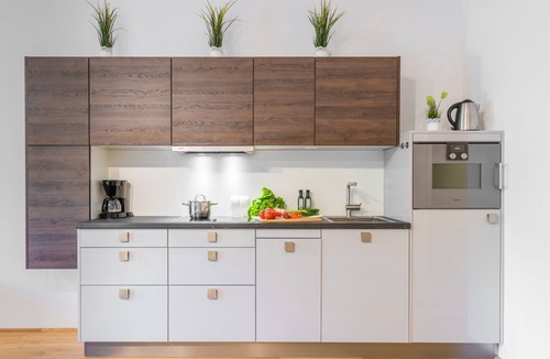 Mitterbach Apartment | Modern, central apartment with terrace ideal for families, groups & guests with dogs