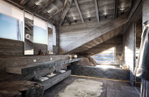 Courchevel Ski Chalet | Modern chalet with spa and pool in Courchevel 1850