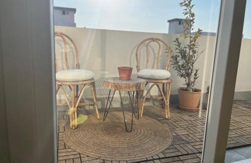 Sheikh Zayed City Apartment | Modern chic rooftop studio