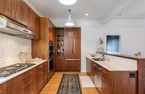 Eureka Valley House | Modern Comfort: Home Theater Edition