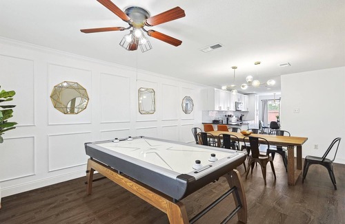 Saginaw House | Modern Comforts & Classic Charm w Pool, 5BD