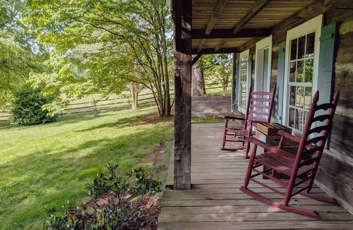 Rogersville Cabin | Modern comforts in an 1860's log cabin nestled in the Appalachian Foothills.