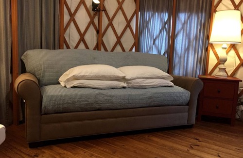 Waterville Cabin | Modern Countryside Yurt Rental in Waterville, Upstate New York