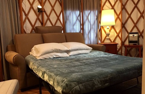 Waterville Cabin | Modern Countryside Yurt Rental in Waterville, Upstate New York