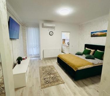 Bucharest Apartment | Modern & Cozy Studio with Balcony