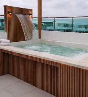Santiago Province Apartment | Modern Rooftop Penthouse Private Large Jacuzzi