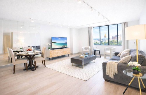 Downtown Hartford Apartment | Modern Downtown Hartford Condo + Gym |XL Center